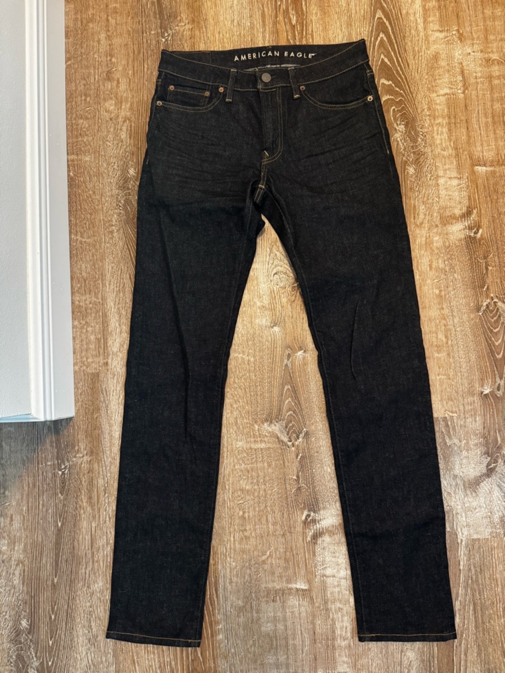 AE AirFlex+ Slim Straight Jean dark blue/black